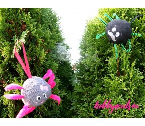 ITH Stickdatei - Mr. & Mrs. Spinne